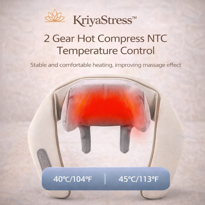 Electric Neck & Shoulder Massager – Deep Tissue Pain Relief (26W Power)