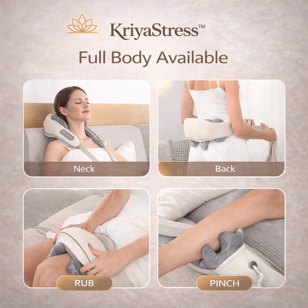 Electric Neck & Shoulder Massager – Deep Tissue Pain Relief (26W Power)